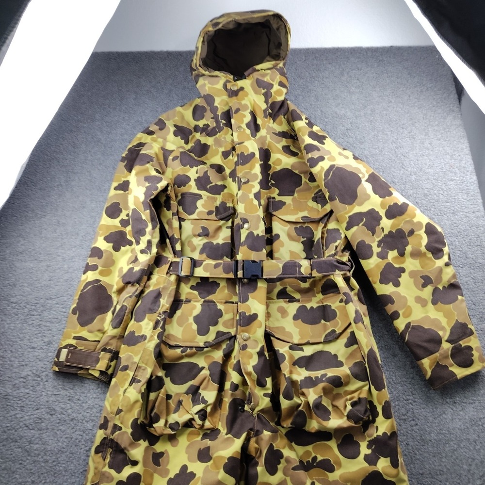 Cabelas Coveralls Men XL Gore-Tex Camo Thinsulate Hooded USA Vintage